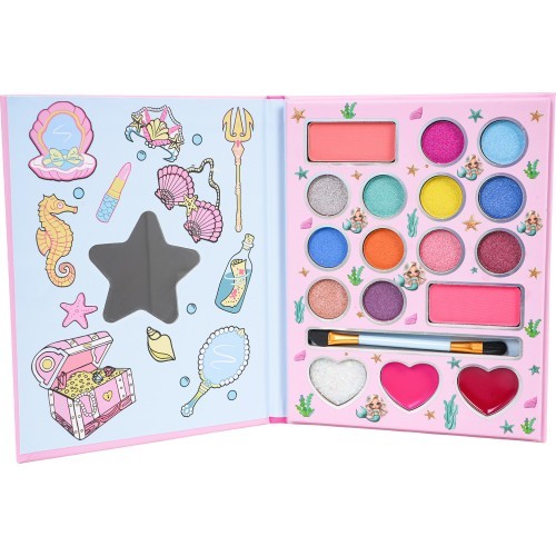 Mermaid Makeup Set Pink Book
