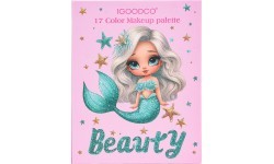 Mermaid Makeup Set Pink Book