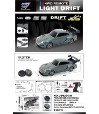 R/C Drift Car 1:20 with Lights Function Green