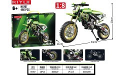 Motociklas, žalias, 466 vnt.