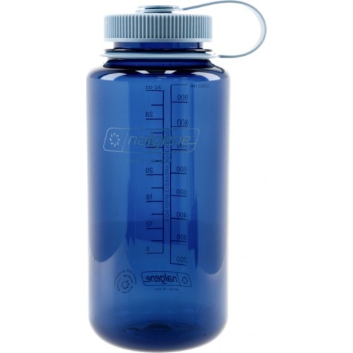 Nalgene Wide Mouth 1 L indigo spalvos buteliukas