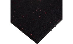 Heavy Duty Floor Mat inSPORTline Proteko II 50 x 50 x 1.5 cm - Black/Red
