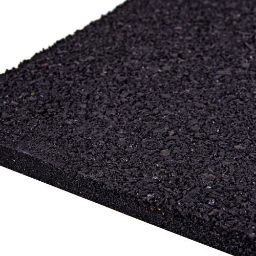 Heavy Duty Floor Mat inSPORTline Proteko II 50 x 50 x 1.5 cm - Black/Red