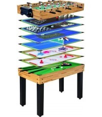 Žaidimų stalas 12-in-1, 105x57x71 cm