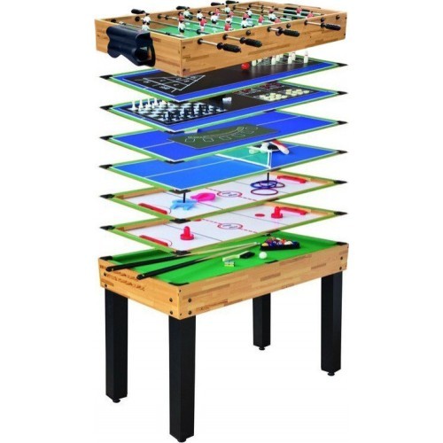 Žaidimų stalas 12-in-1, 105x57x71 cm