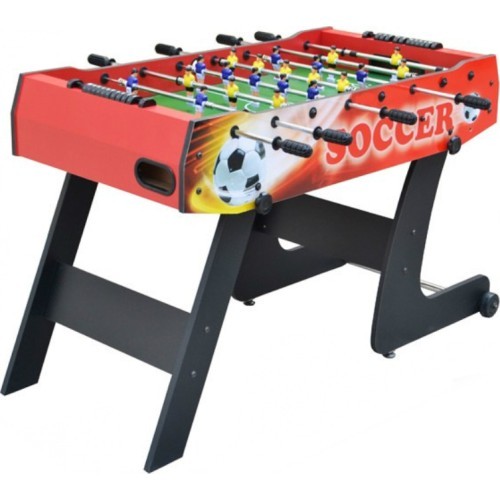 Football table 121x61x81 Folding Red
