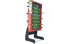 Football table 121x61x81 Folding Red