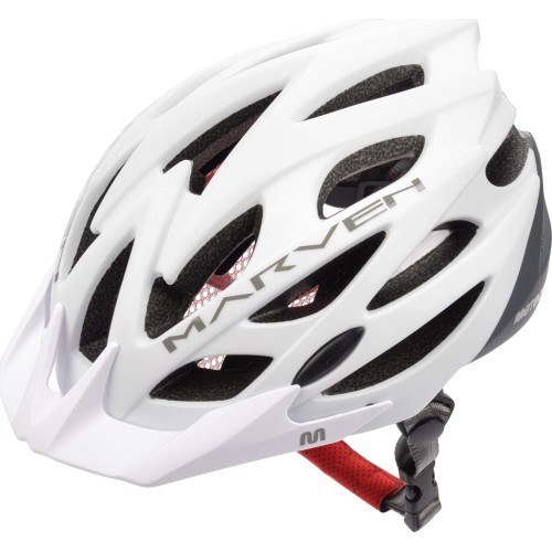 Meteor cycling helmet marven - White/gray