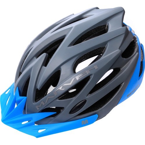 Meteor cycling helmet marven - Gray/blue