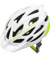 Meteor cycling helmet marven - White/neon green
