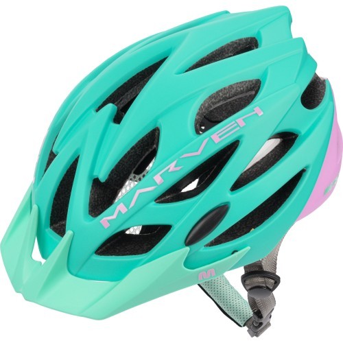 Meteor cycling helmet marven - Mint/pink