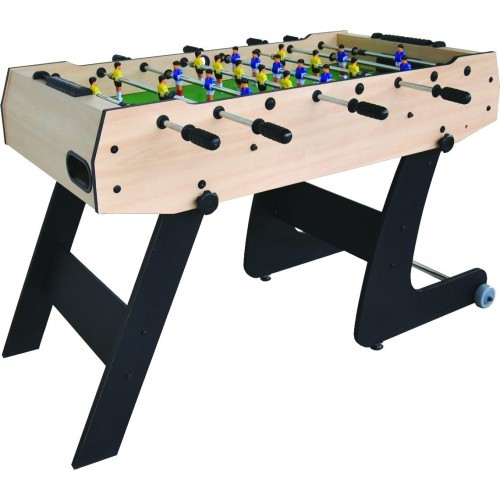 Sulankstomas medinis stalo futbolas 121x61x81