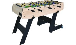 Sulankstomas medinis stalo futbolas 121x61x81