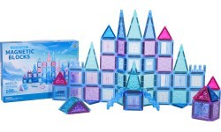 Набор магнитных блоков ICE SNOW, 100 шт.
