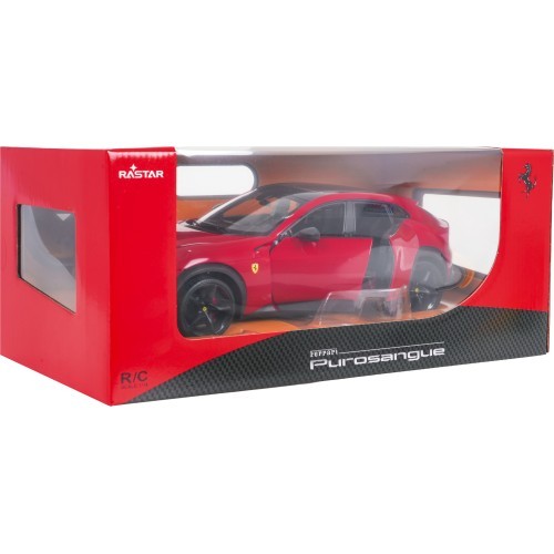Nuotoliniu būdu valdomas automobilis Ferrari Purosangue 1:14, raudonas, RASTAR
