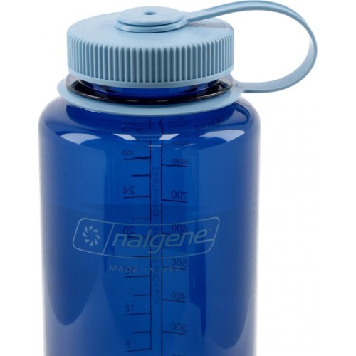 Бутылка Nalgene Wide Mouth 1 л, цвет индиго