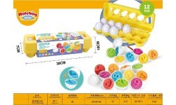 Set of Fold-out Eggs Letters