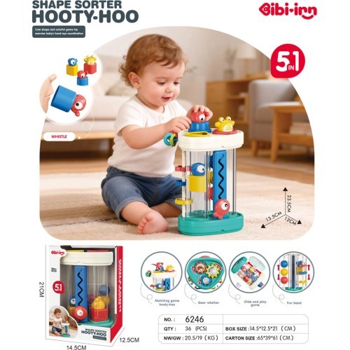Daugiafunkcis žuvies bokštas