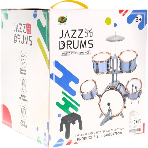 Blue Drum Set