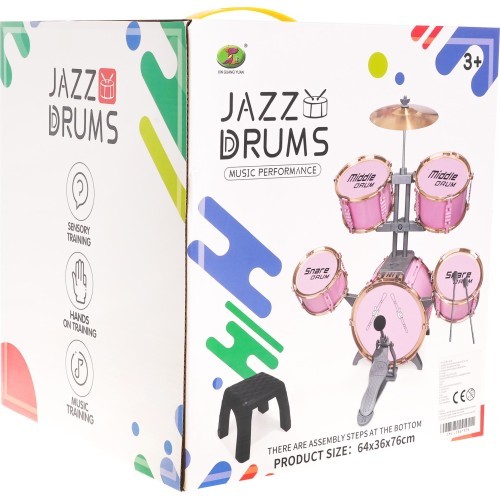 Pink Drum Set