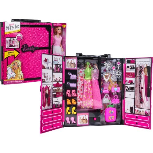 MEGA Set Wardrobe + Doll
