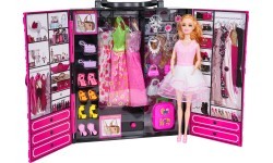 MEGA Set Wardrobe + Doll