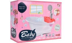 Doll Accessories Bathtub with Shower