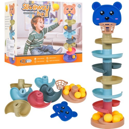 Teddy Bear Ball Track