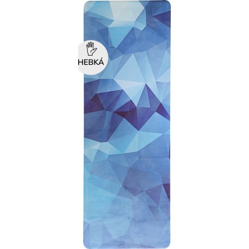 Yoga Mat Yate, Natural Rubber, 1mm, Blue Crystal 