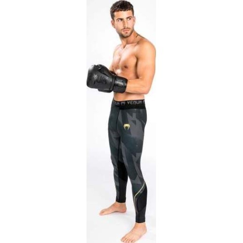 Venum Razor Spats - Black/Gold