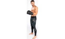 Легинсы Venum Razor – чёрно-золотые