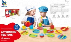 Кухонный набор MEGA с посудой и аксессуарами, 37 предметов