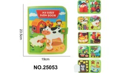 Sensory Book for Young Children Farm