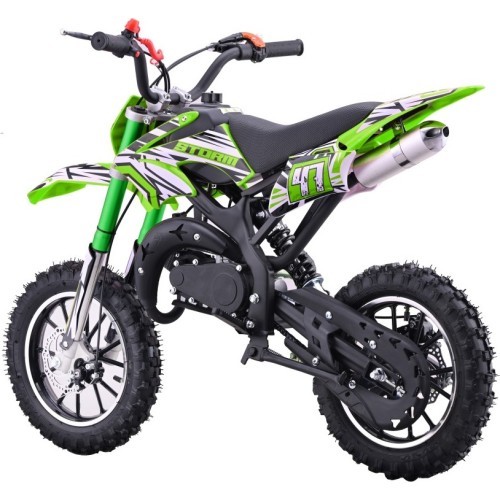 Vidaus degimo variklio transporto priemonė 49CC STORM, žalia