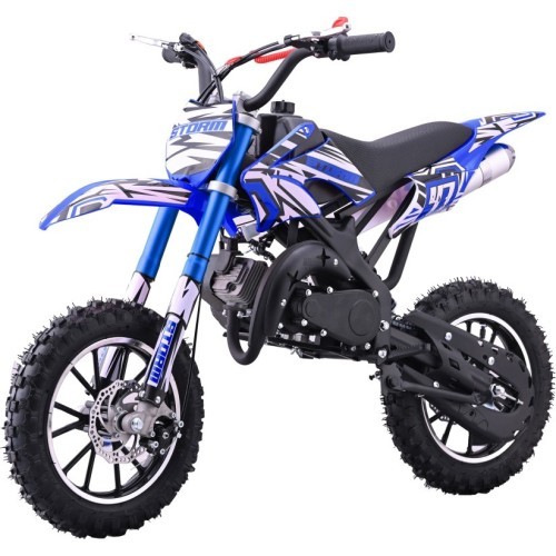 Vidaus degimo variklio transporto priemonė 49CC STORM, mėlyna