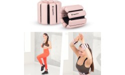 Регулируемые утяжелители для запястий и лодыжек inSPORTline Brace - Mocha mousse