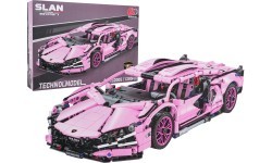 Sports Car Blocks Pink 1280pcs.