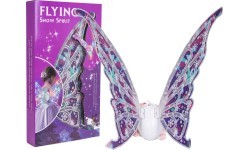 Illuminated Butterfly Wings with Music