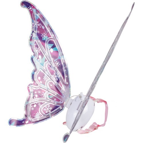Illuminated Butterfly Wings with Music