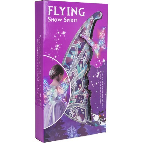Illuminated Butterfly Wings with Music