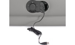 Materac dmuchany jednoosobowy 191x99x36 cm z wbudowaną pompką elektryczną USB łóżko INTEX 64157