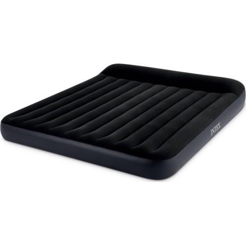 Dvivietis pripučiamas čiužinys su galvūgaliu 203x183x25 cm INTEX 64144