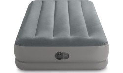 Односпальный надувной матрас INTEX 64112 191x99x30 см со встроенным электронасосом