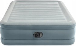 Materac dmuchany dwuosobowy 203x152x46 cm z wbudowaną pompką elektryczną INTEX 64824