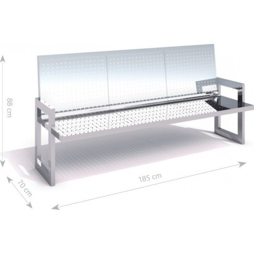 Steel Bench Inter-Play 21