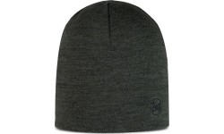 Merino Midweight Beanie Solid Bark - 843