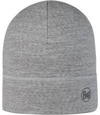Merino Lightweight Beanie Solid Light Grey - 933