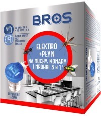 Жидкость против мух, комаров и муравьев Bros Elektro +
