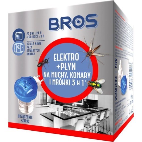 Skystis nuo musių, uodų ir skruzdėlių Bros Elektro +