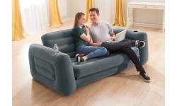 Pripučiama sofa-lova, keičiama į čiužinį 2 in 1 INTEX 66552